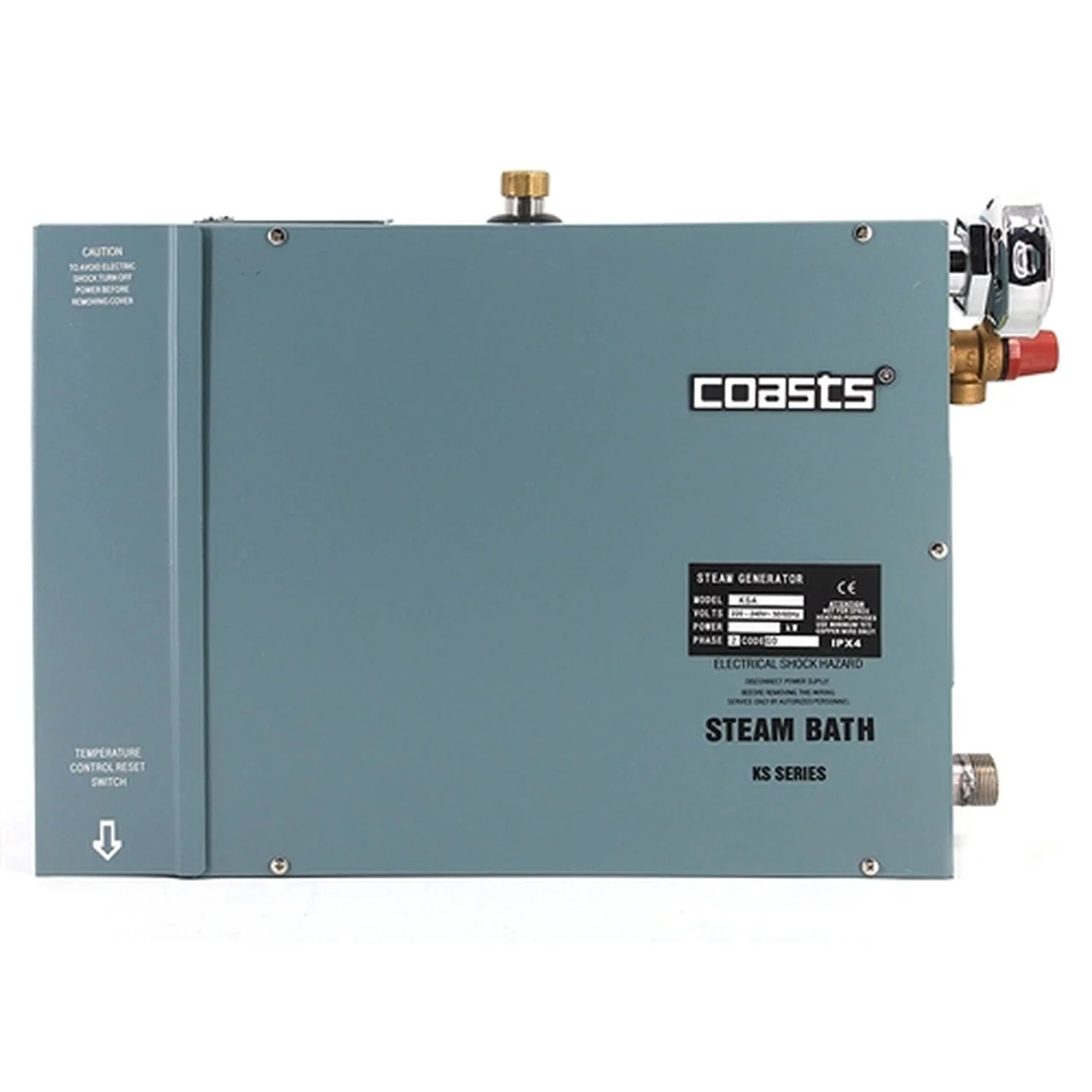 Aleko COASTS Steam Generator for Steam Saunas - KS200A Controller - KSA90 - 9KW - 240V - Image 2