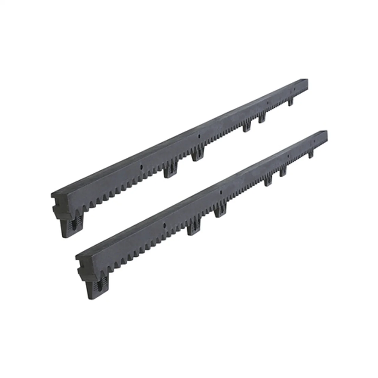 Aleko Fiberglass Reinforced Nylon Gear Rack with Metal Insert - 3.3 Feet - Set of 2