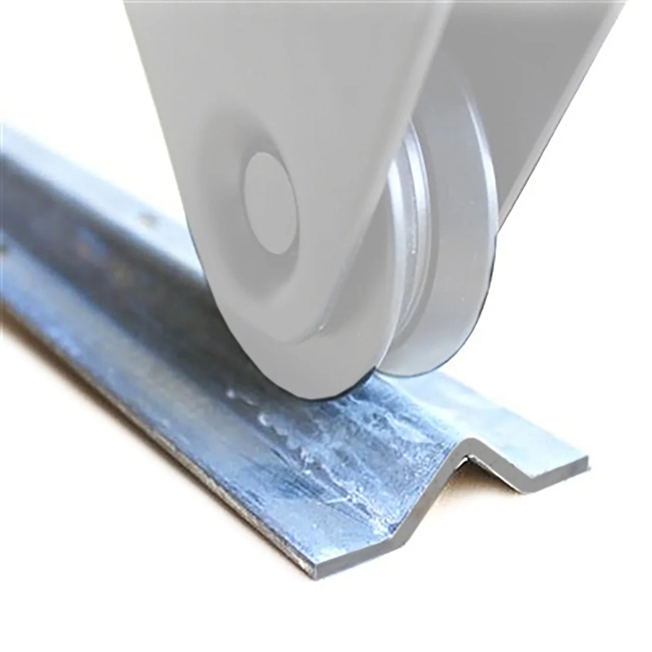 Aleko Galvanized Steel V Track For Sliding Gate Opener - 12 Feet - Image 4