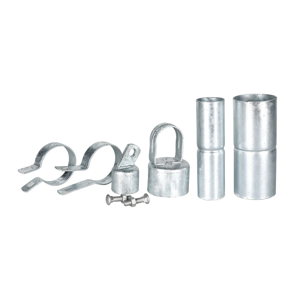 Aleko KITCLF6X50 Galvanized Steel Chain Link Fence 6X50 Feet Complete Kit-1618922225 - Image 4