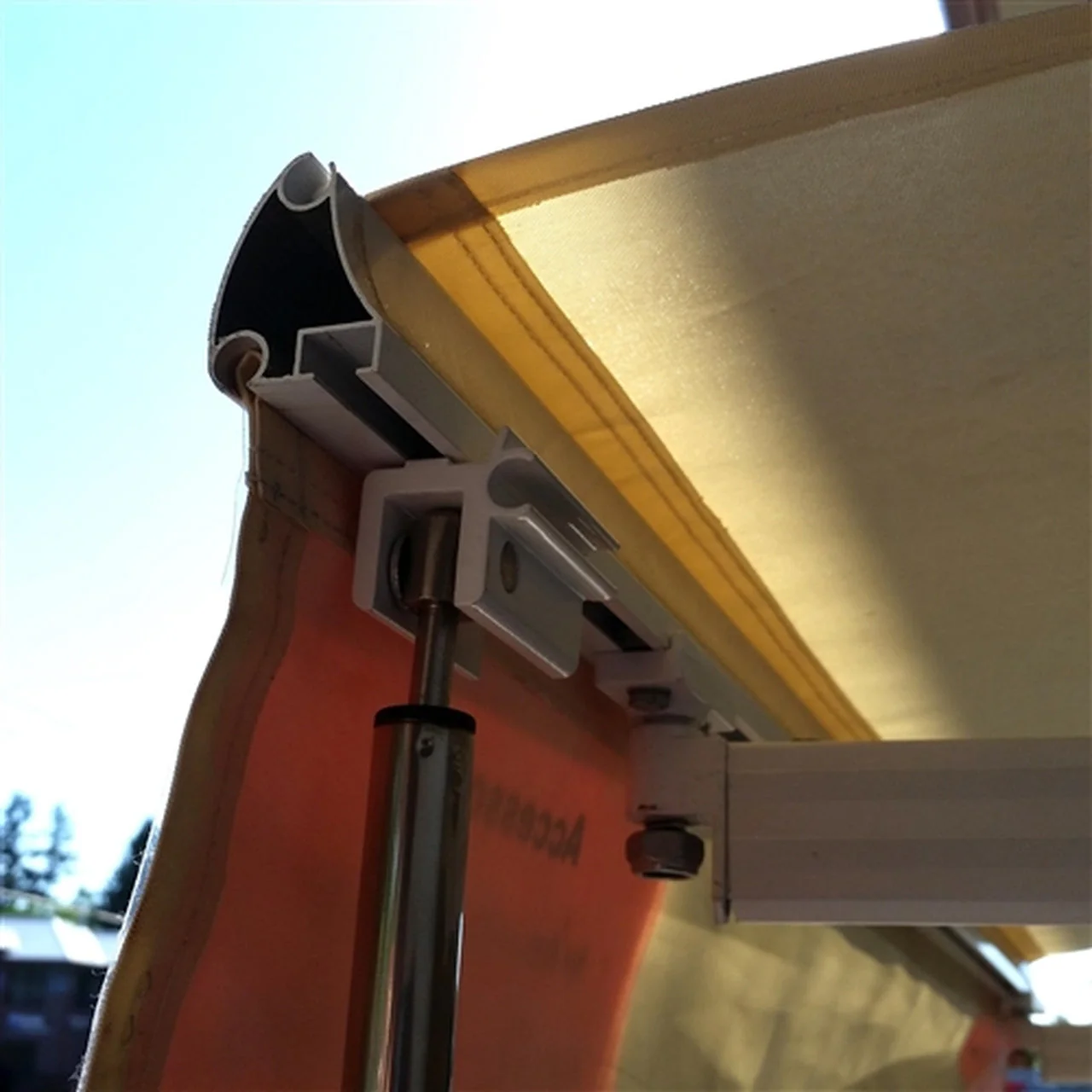 Aleko Pair of Awning Pole Stand Vertical Support Arms - Image 4