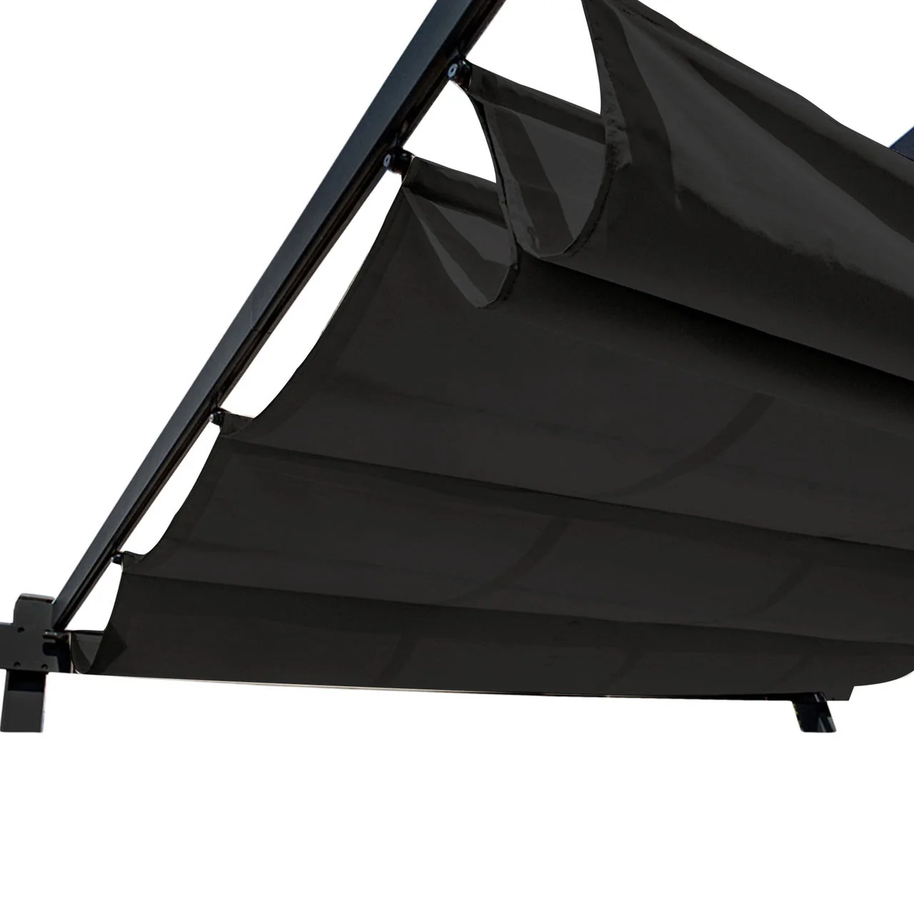 Aleko Pergola Canopy Fabric Replacement – 13 x 10 ft. - Black
