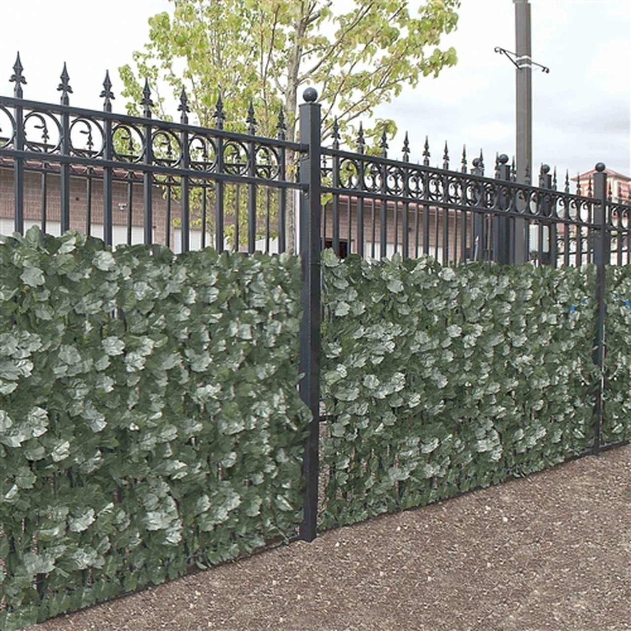 Aleko Privacy Fence Screens Artificial Ivy Leaf Privacy Screen Fence - 94 x 39 inches - Image 4