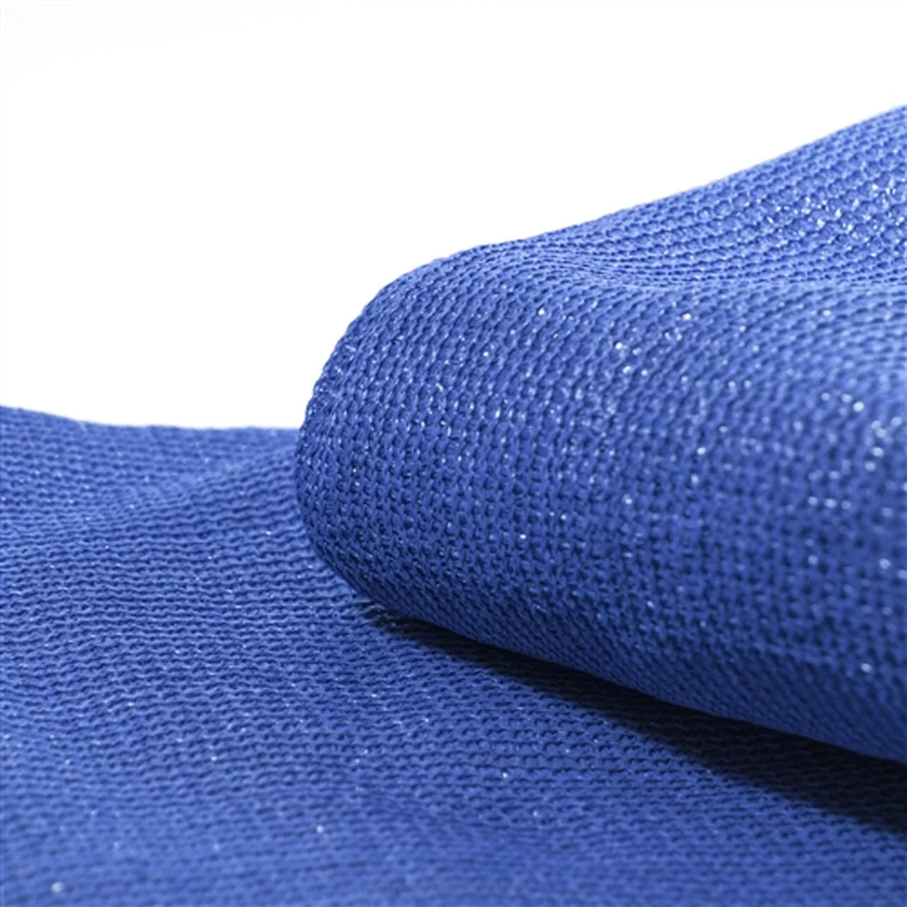 Aleko Privacy Fence Screens Privacy Mesh Fabric Screen Fence with Grommets - 6 x 50 Feet - Blue - Image 3