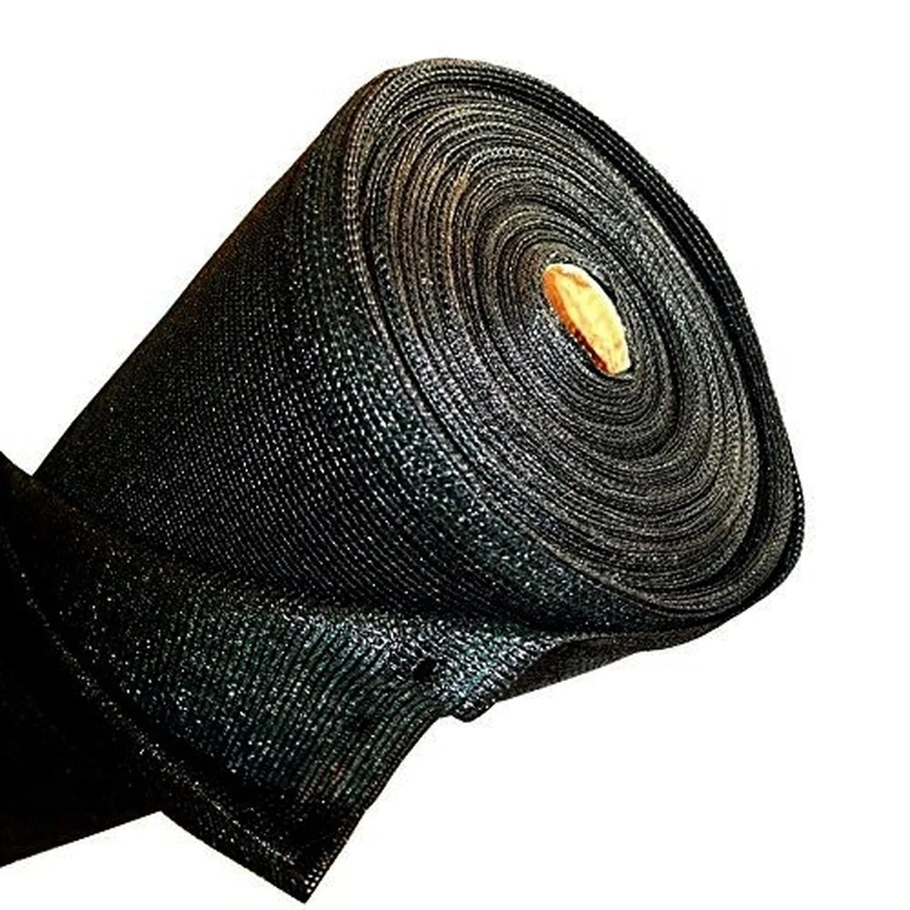 Aleko Privacy Fence Screens Privacy Mesh Fabric Screen Fence with Lock Holes - 6 x 150 Feet - Black - Image 2
