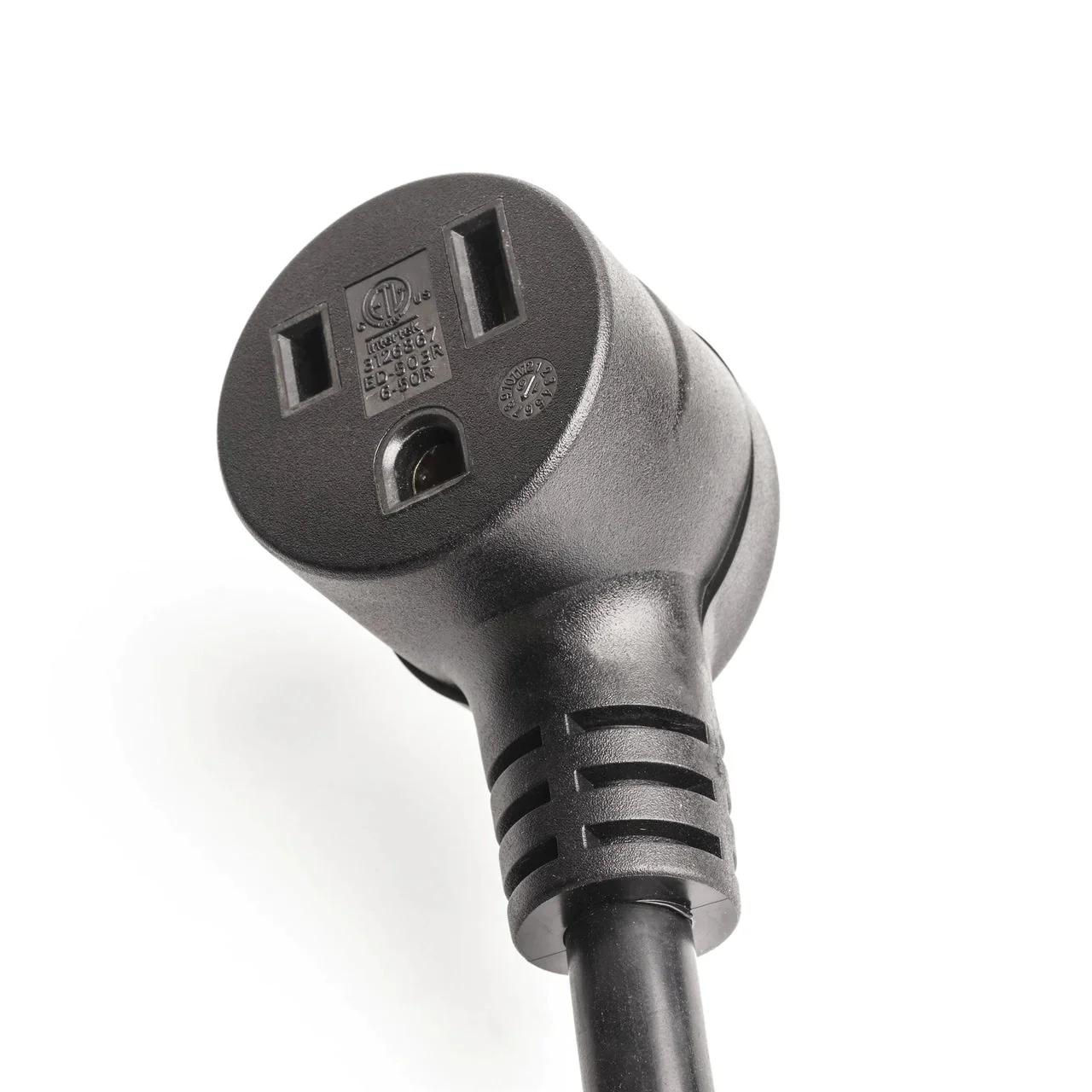 Aleko RV and Trailer Supplies Heavy Duty Welder Adapter Cord - STW 10/3 - 15A Male to 50A Female - 12-Inch - Image 2