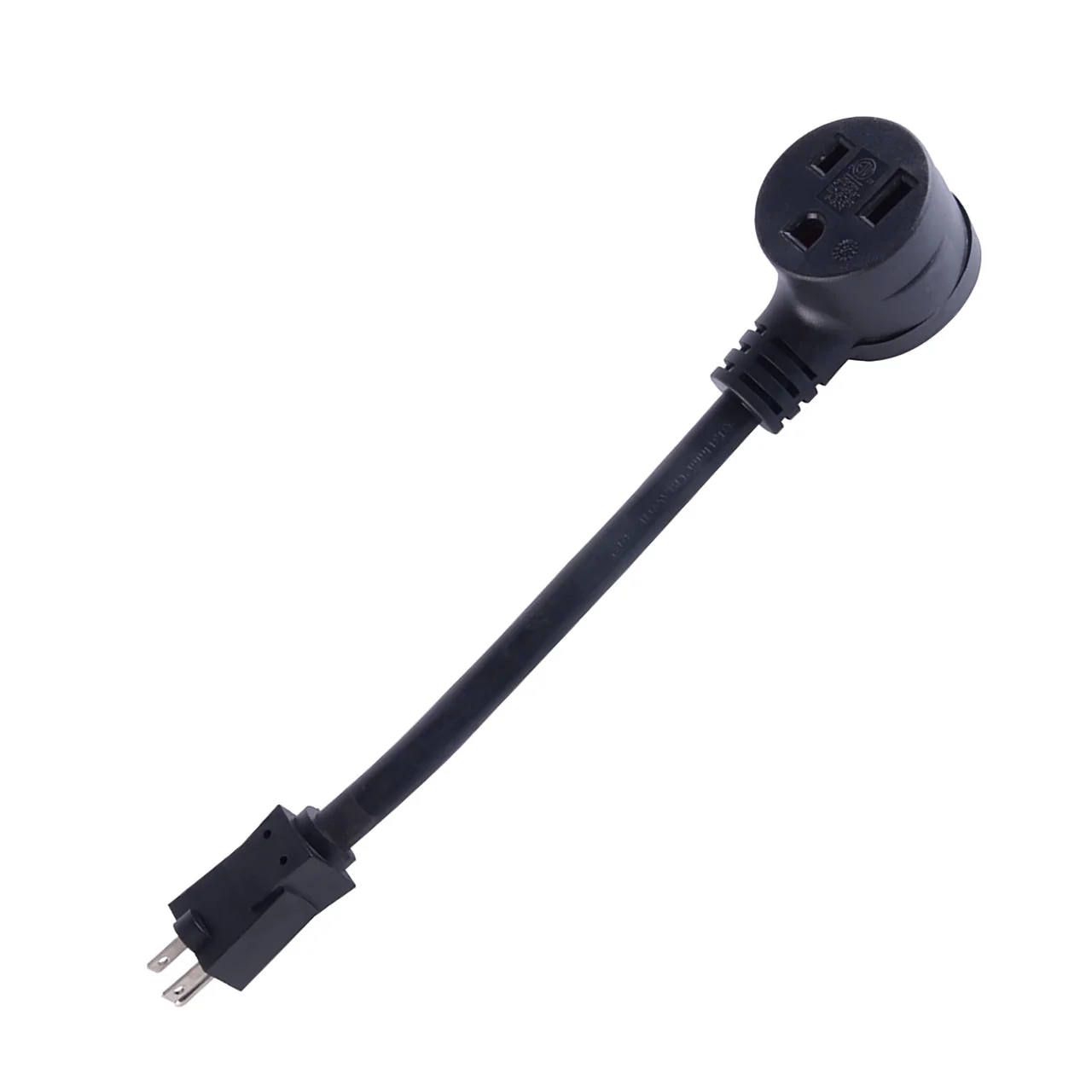 Aleko RV and Trailer Supplies Heavy Duty Welder Adapter Cord - STW 10/3 - 15A Male to 50A Female - 12-Inch - Image 4