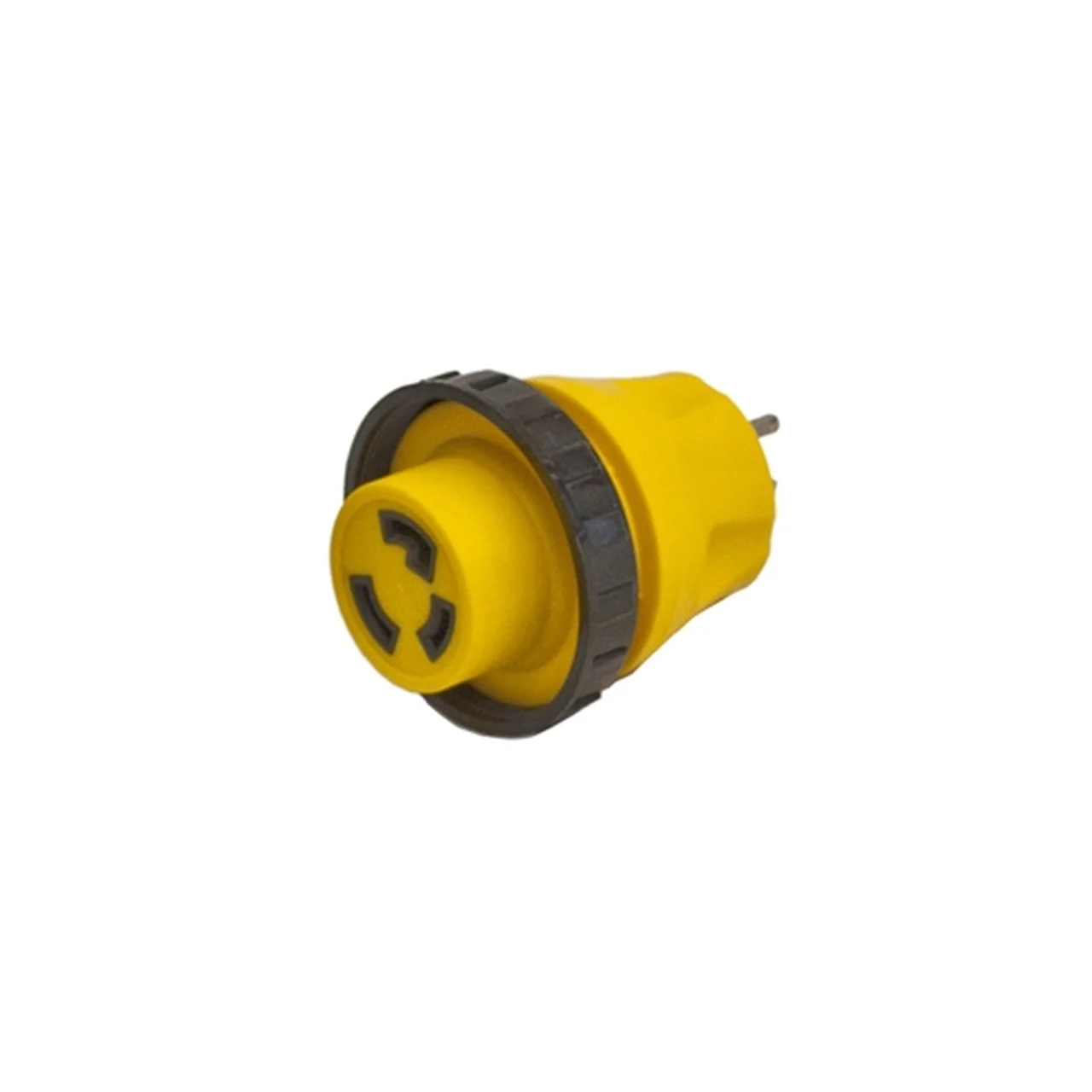 Aleko RV and Trailer Supplies Locking Adapter Plug - 15A Male to 30A Female - Image 2