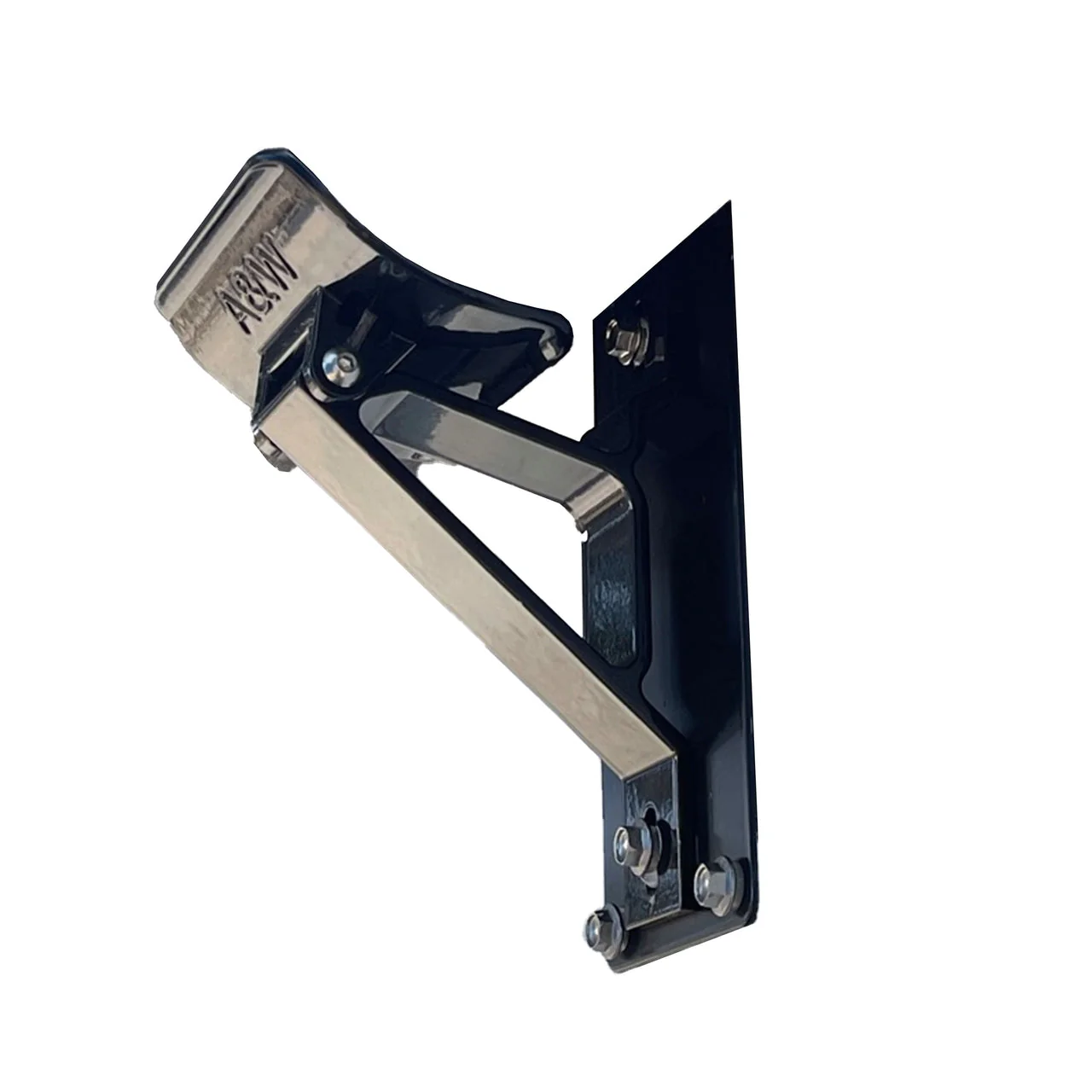 Aleko RV Awning Center Cradle Support - Motorized and Non-Motorized - Black