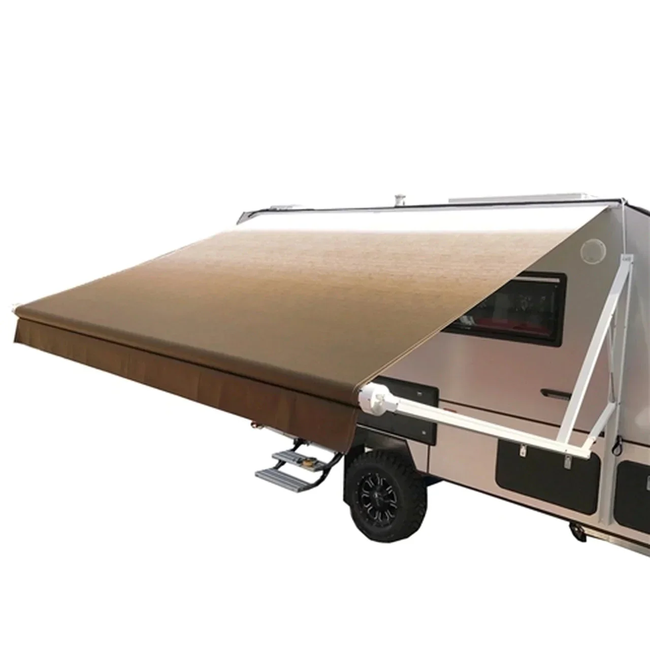 Aleko RV Awning Fabric Replacement - 12 X 8 ft (3.7 x 2.4 m) - Brown Fade - Image 2