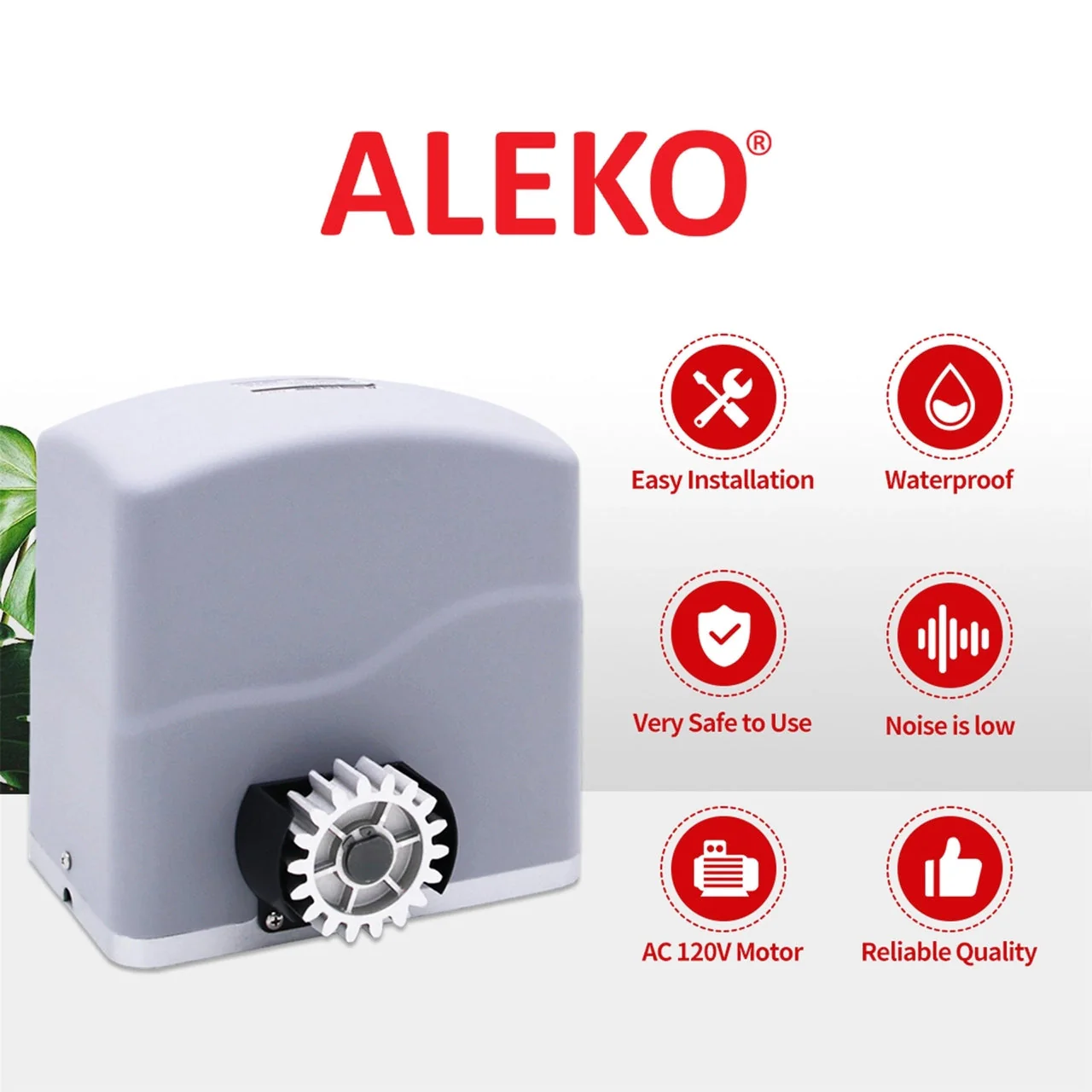Aleko Sliding Gate Opener - AR1550 - Accessory Kit ACC4 - Image 14