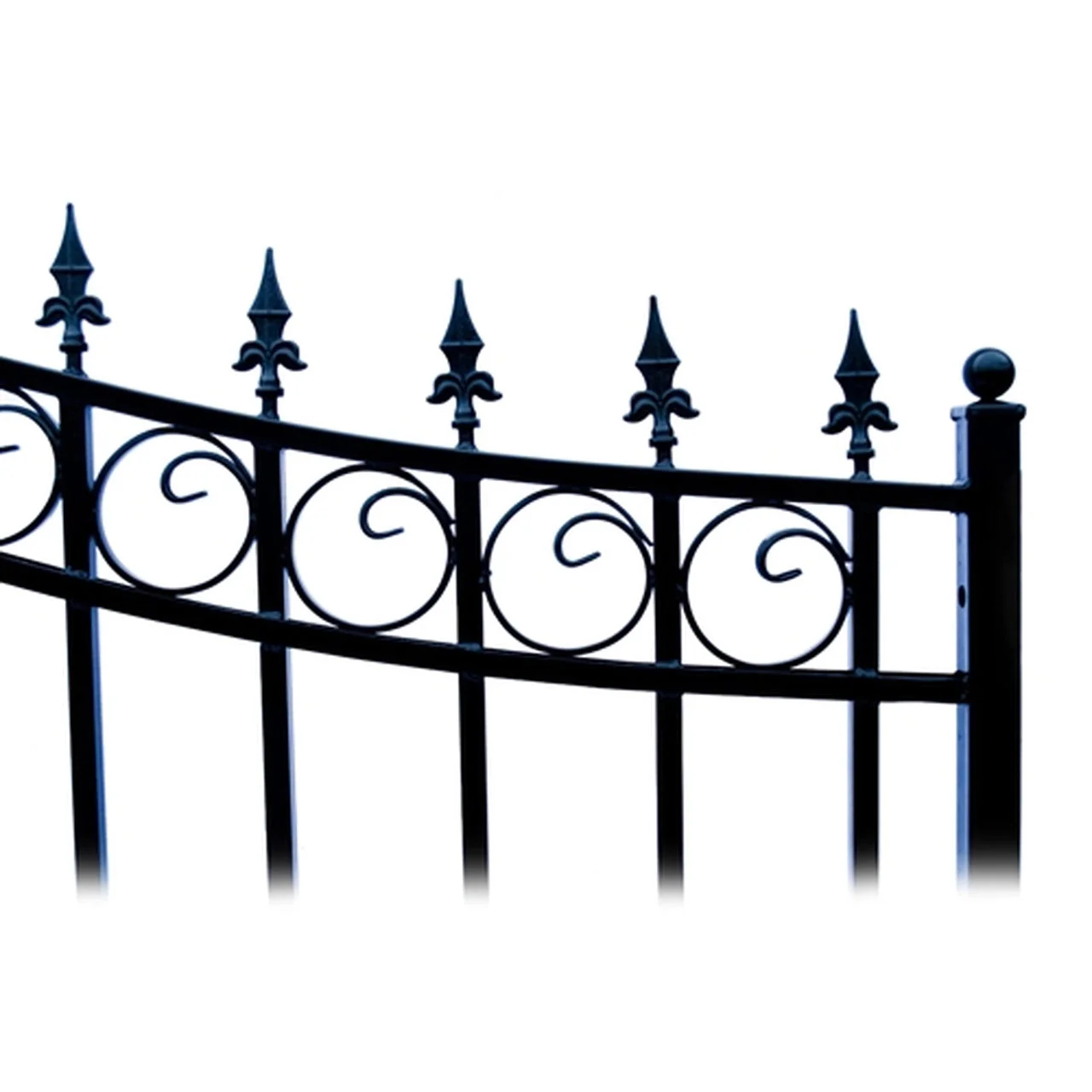 Aleko Steel Dual Swing Driveway Gate - PRAGUE Style - 14 x 6 Feet - Image 3