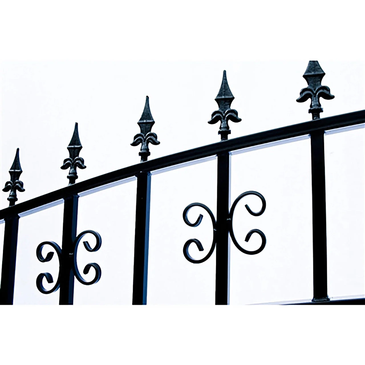 Aleko Steel Dual Swing Driveway Gate - VENICE Style - 14 x 6 Feet - Image 4