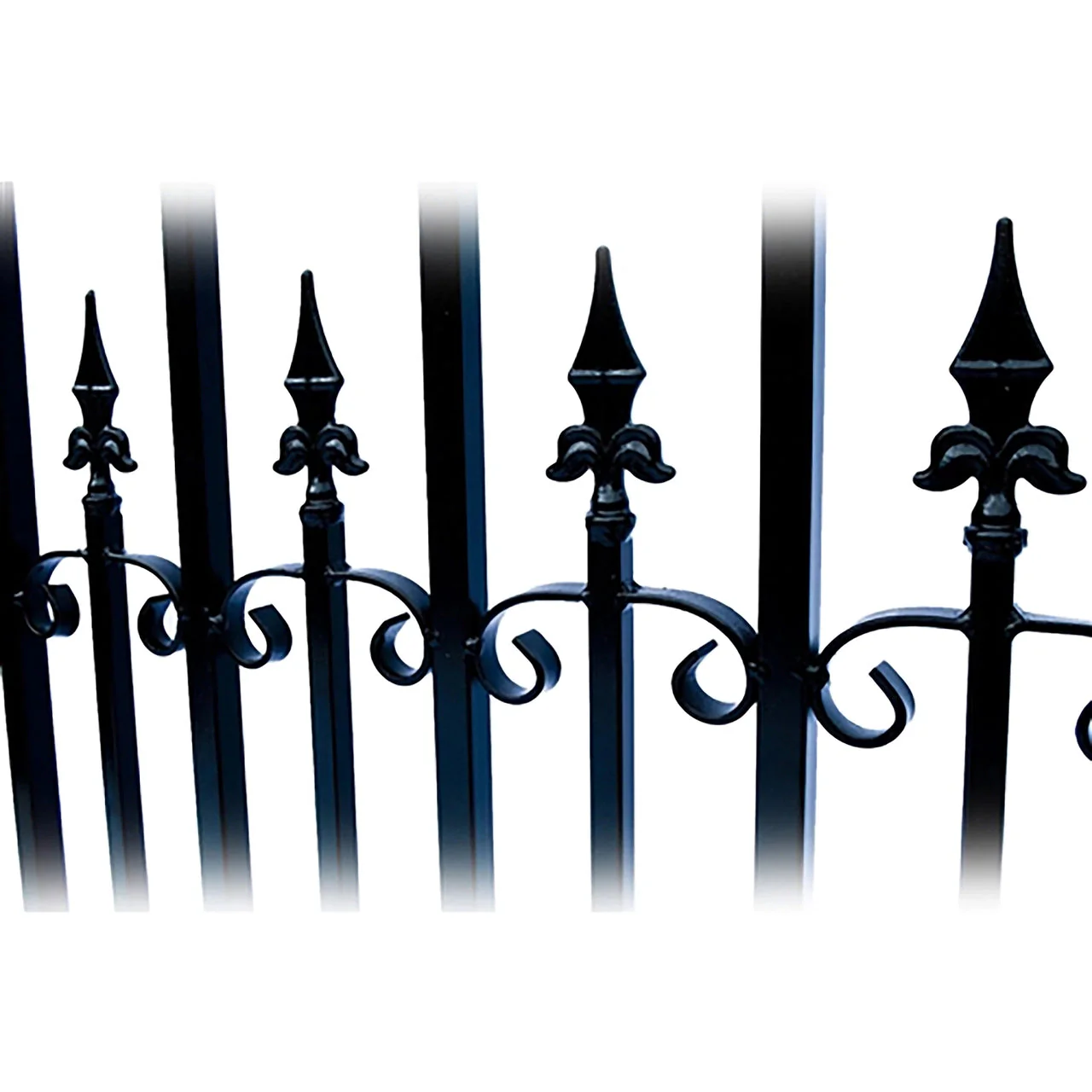 Aleko Steel Dual Swing Driveway Gate - VENICE Style - 16 x 6 Feet - Image 5