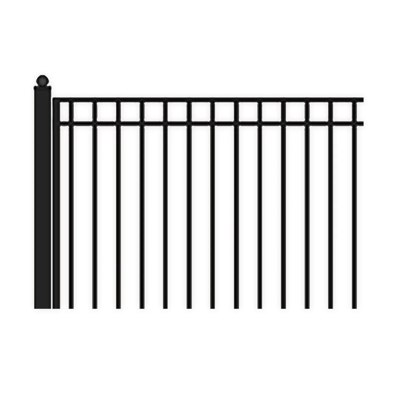 Aleko Steel Single Swing Driveway Gate - MADRID Style - 18 x 6 Feet - Image 2