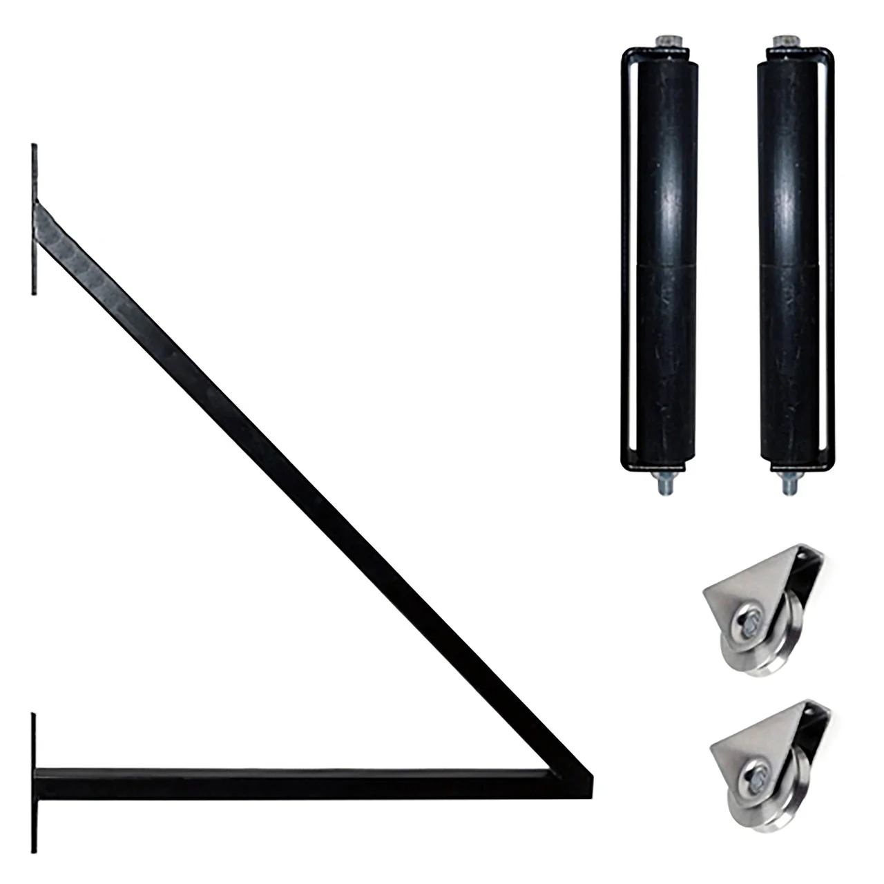 Aleko Steel Sliding Driveway Gate - 16 ft with Pedestrian Gate - 5 ft - PRAGUE Style - Image 6
