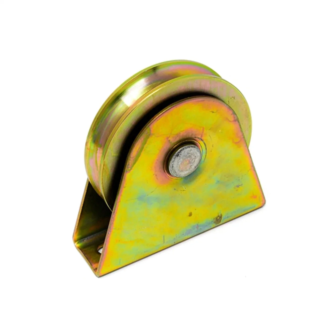 Aleko V-Groove Gate Wheel for V-Profile Sliding Gate Tracks - 4 Inch