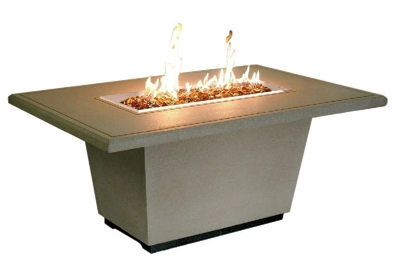American Fyre Designs 24 Inch Cosmopolitan Rectangle Firetable