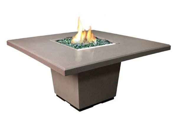 American Fyre Designs 29 Inch Cosmopolitan Square Dining Firetable