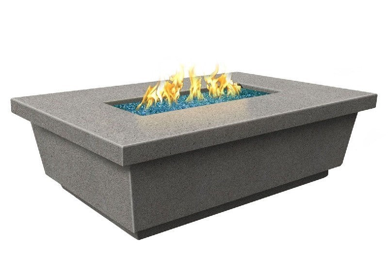 American Fyre Designs 5 1/2 Inch Contempo Rectangle Firetable