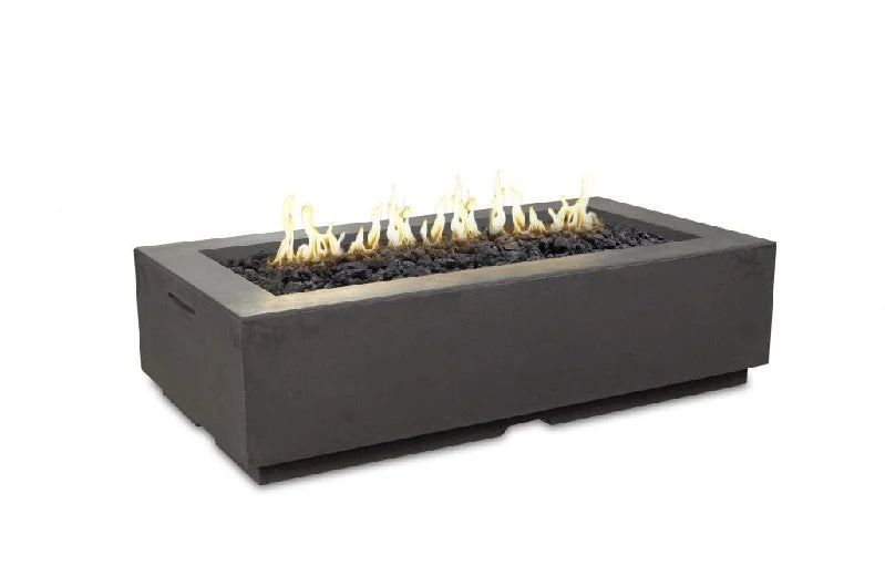 American Fyre Designs 56 Inch Louvre Rectangle Firepit