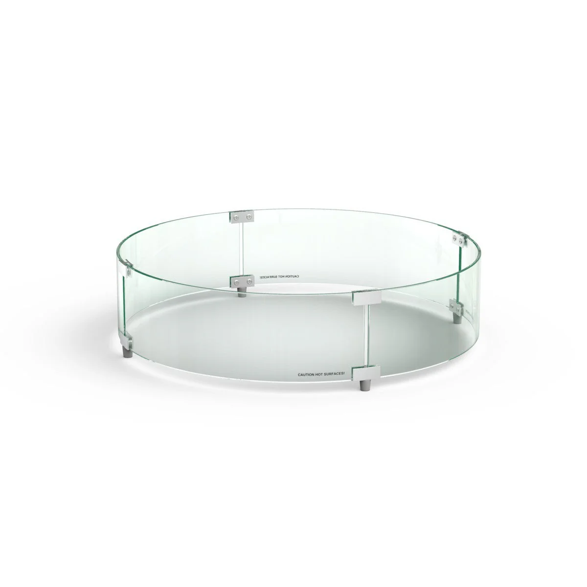 American Fyre Designs 8208-WG Round Glass Wind Guard