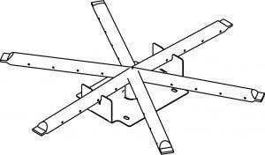 American Fyre Designs 16 Inch Star Burner