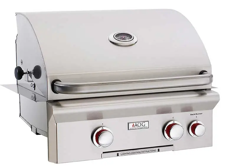 American Outdoor Grill by Fire Magic 24-Inch 2-Burner T-Series Built-In Gas Grill