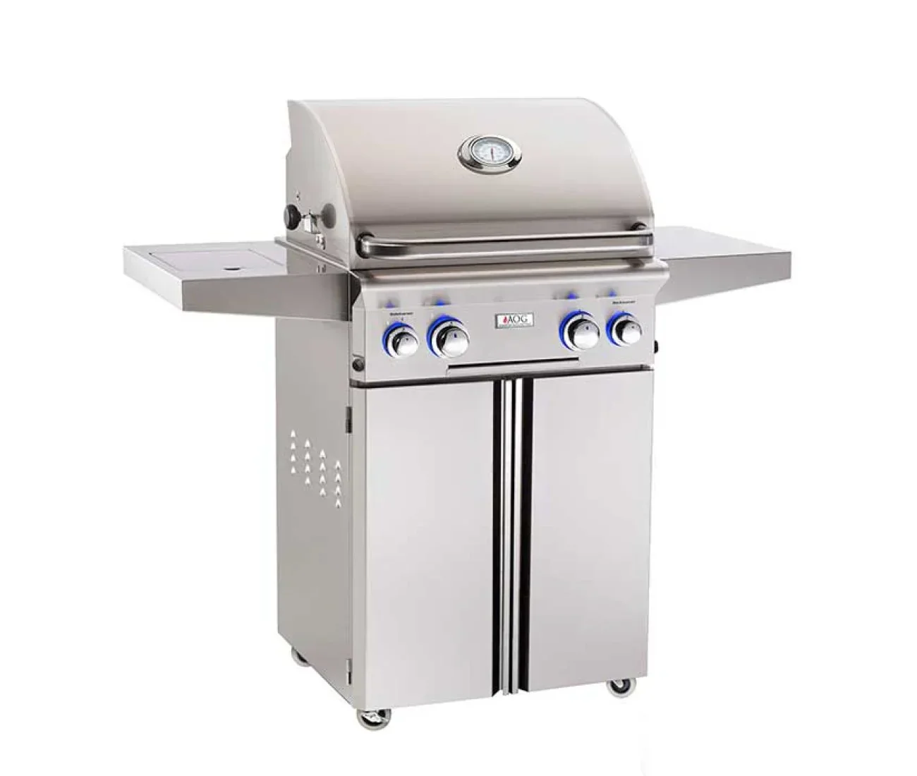 American Outdoor Grill By Fire Magic 24-inch 2-Burner T Series Portable Grill With Rotisserie and Single Side Burner