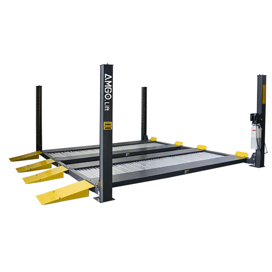 AMGO 409-DP Low-Profile Double Parking Lift 9,000 lb Capacity Space-Saving