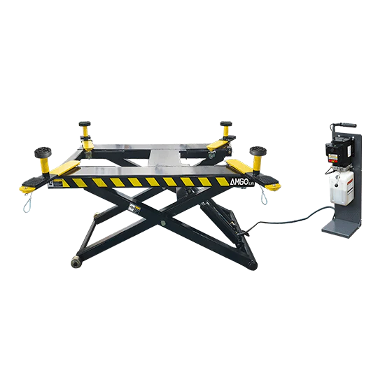 AMGO Mid-Rise Vehicle Lift MR06 6,000 lbs Portable Hydraulic Platform - Image 2