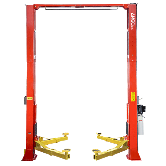 AMGO OH-18 18,000 lb Two-Post Heavy-Duty Auto Lift 3-in-1 Height