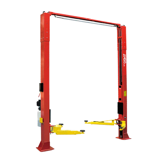 AMGO OHX-10H 10,000 lb Two-Post Vehicle Lift 14ft Height