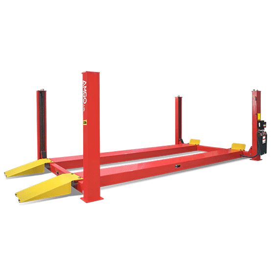 AMGO PRO-30 30,000 lb Heavy-Duty Four-Post Vehicle Lift Commercial