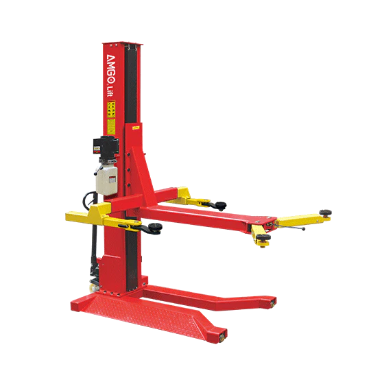 AMGO SML-7 7,000 lbs Single Post Lift