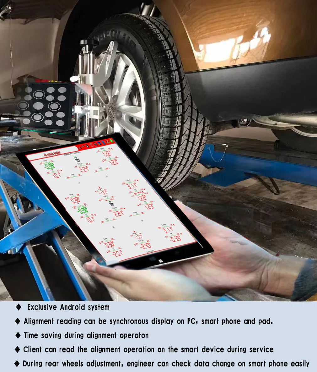Katool KT-AV651 Mobile 3D Wheel Alignment for 2-Post and Scissor Lifts - Image 4