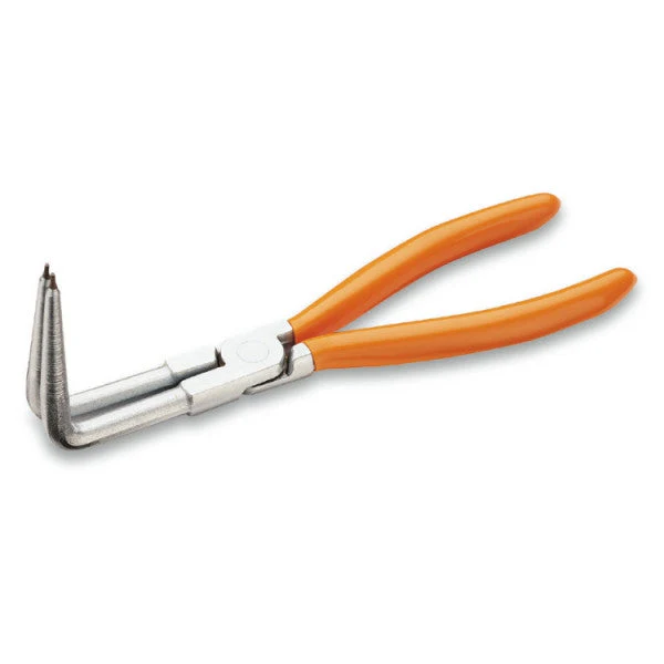 Beta Tools 1034L 90° Curved Long Nose Pliers PVC-Coated Handles