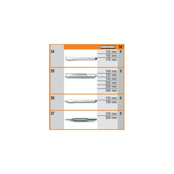 Beta Tools 38/DS2 Wall-mounted display with 65 chisels black steel - Image 2
