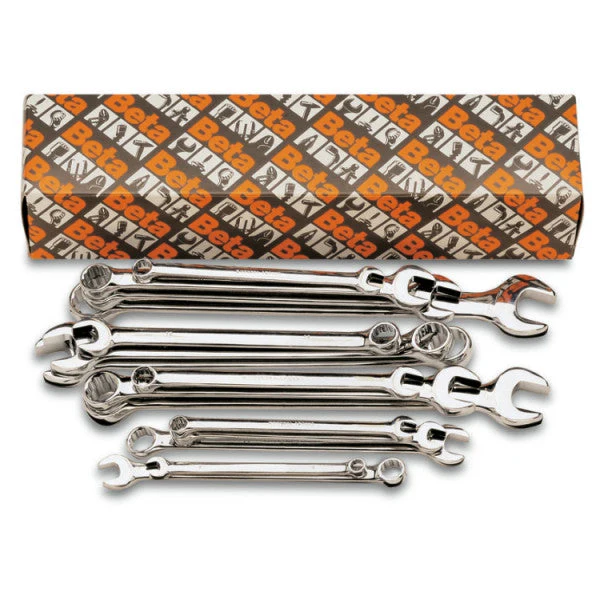 Beta Tools 42LMP/S Set of 18 Long Combination Wrenches 8–32mm