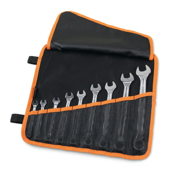 Beta Tools 42MP/B9 Set of 9 Combination Wrenches Bright Chrome-Plated