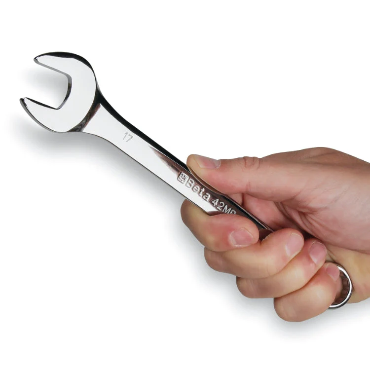 Beta Tools 42MP/S Combination Wrench Set Bright Chrome-Plated Assorted - Image 3