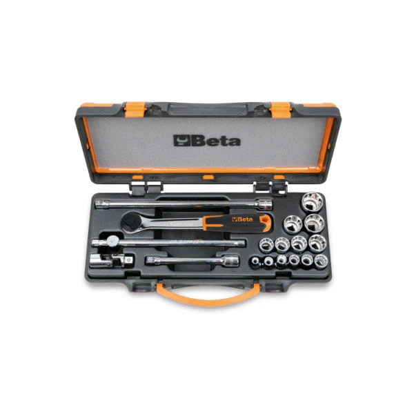 Beta Tools 910AS/C13 13 Bi-Hex Socket Set with 5 Accessories