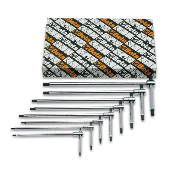 Beta Tools 951/S T-Handle Wrench Set Chrome-Plated Three Hex Ends