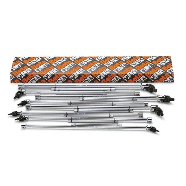 Beta Tools 953/S9 T-Handle Wrench Set Chrome-Plated Swivelling Hex Ends