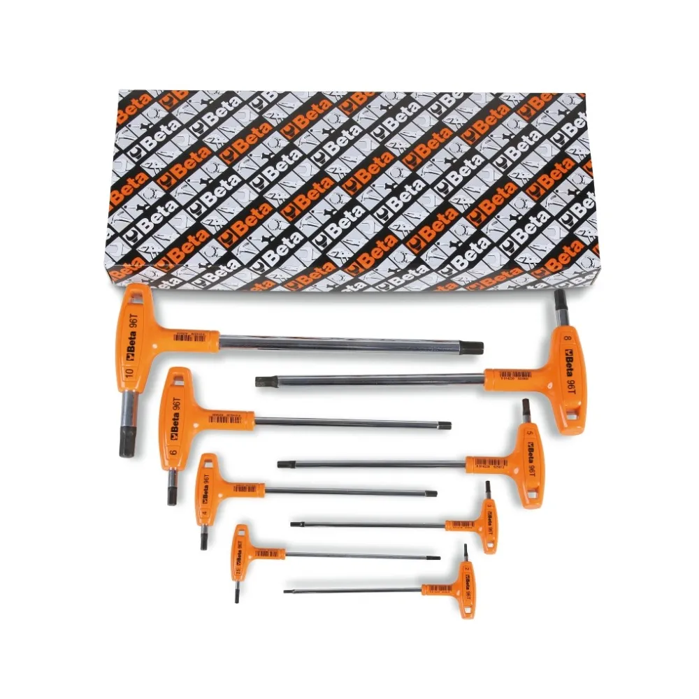 Beta Tools 96T/S Offset Hexagon Key Wrench Set Chrome-Plated Handles - Image 2