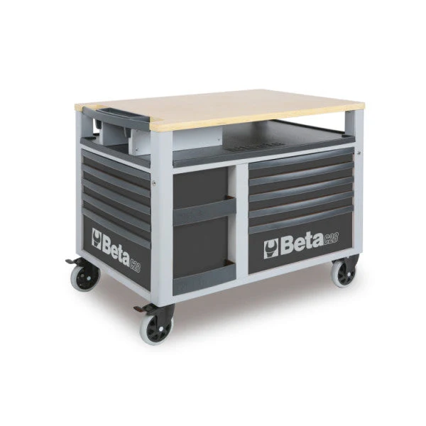 Beta Tools C28 SuperTank Trolley with Worktop and Ten Drawers - Image 3