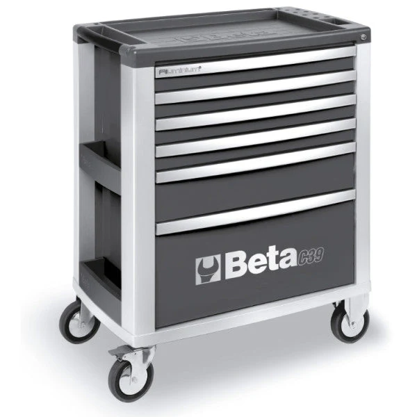 Beta Tools C39/6 Mobile roller cab with six drawers - Image 3