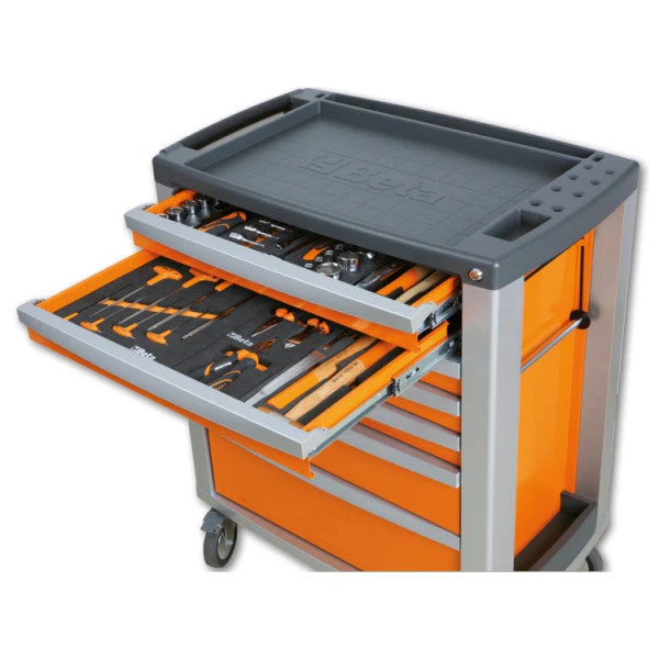 Beta Tools C39/6 Mobile roller cab with six drawers - Image 4