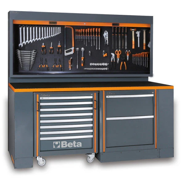 Beta Tools C55PB/3 Workshop Equipment Combination RSC55 70cm Worktop Cabinet - Image 2