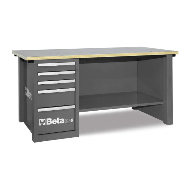 Beta Tools C57SD MasterCargo Workbench Heavy-Duty Drawer Cabinet Laminate - Image 2